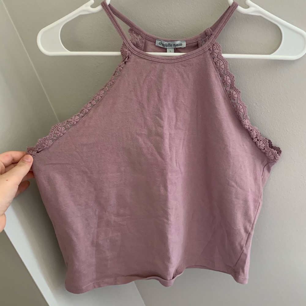 Light Purple Crop Top